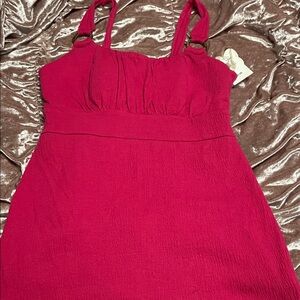 Self Esteem pink Mini Dress